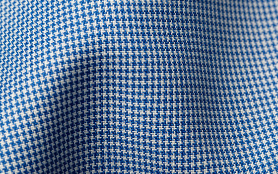 Houndstooth Jeans Blue