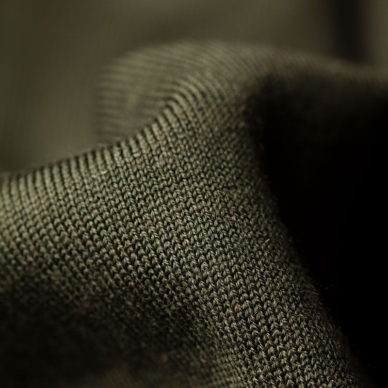 Joe Riva Cardigan Zip Classy Moss