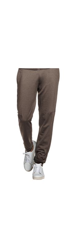 Groene sweatpants voor heren gemaakt van merinowol