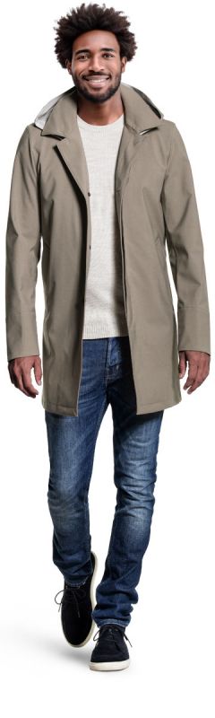 Joe Raincoat Taupe