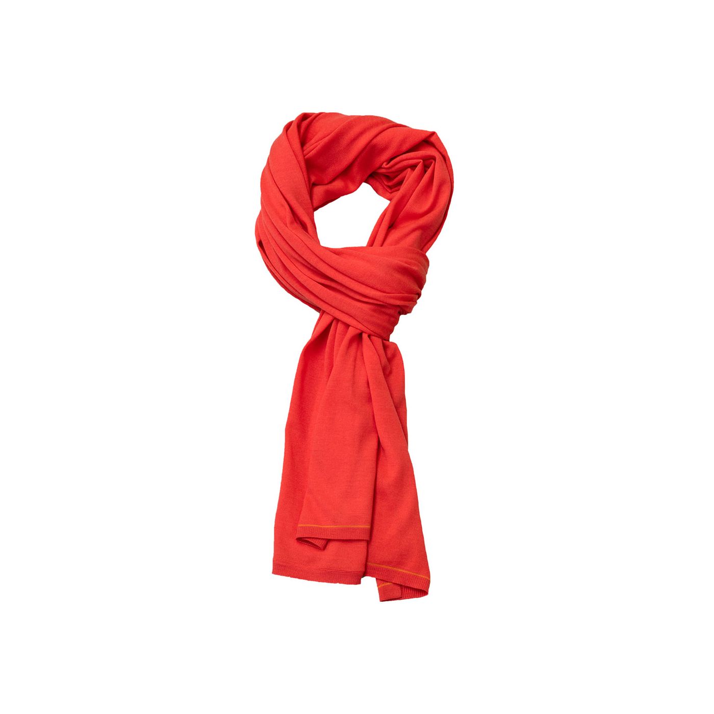 Sjaal voor mannen gemaakt van merinowol in het Roze