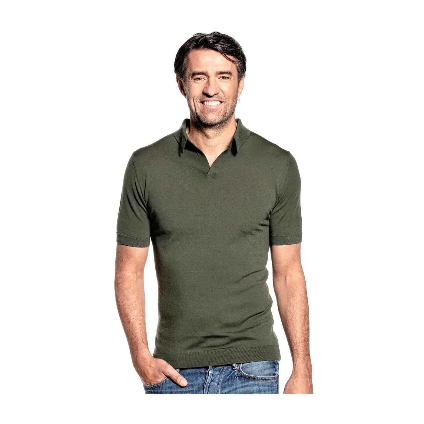 Polo zonder kraag deals