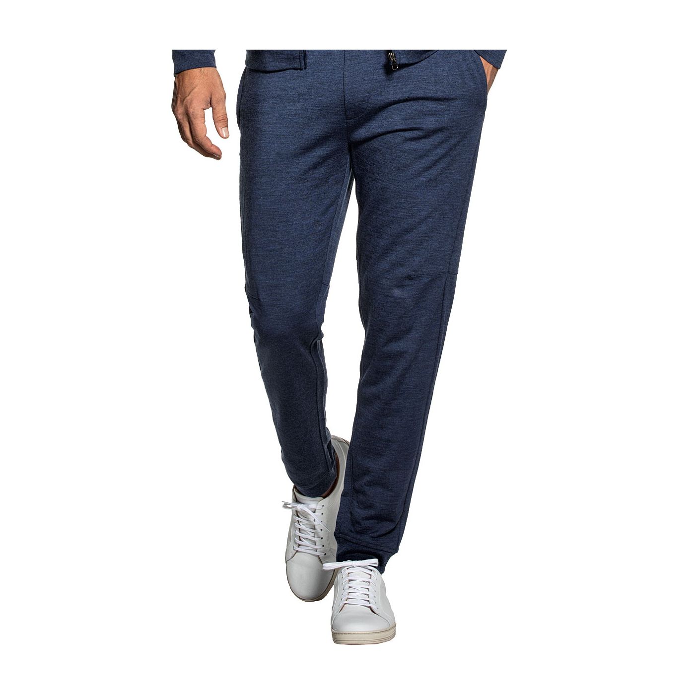 Jogginghose für Herren aus Merinowolle in Blau