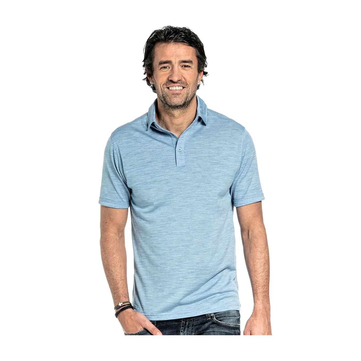 Merino wool short hotsell sleeve polo shirt