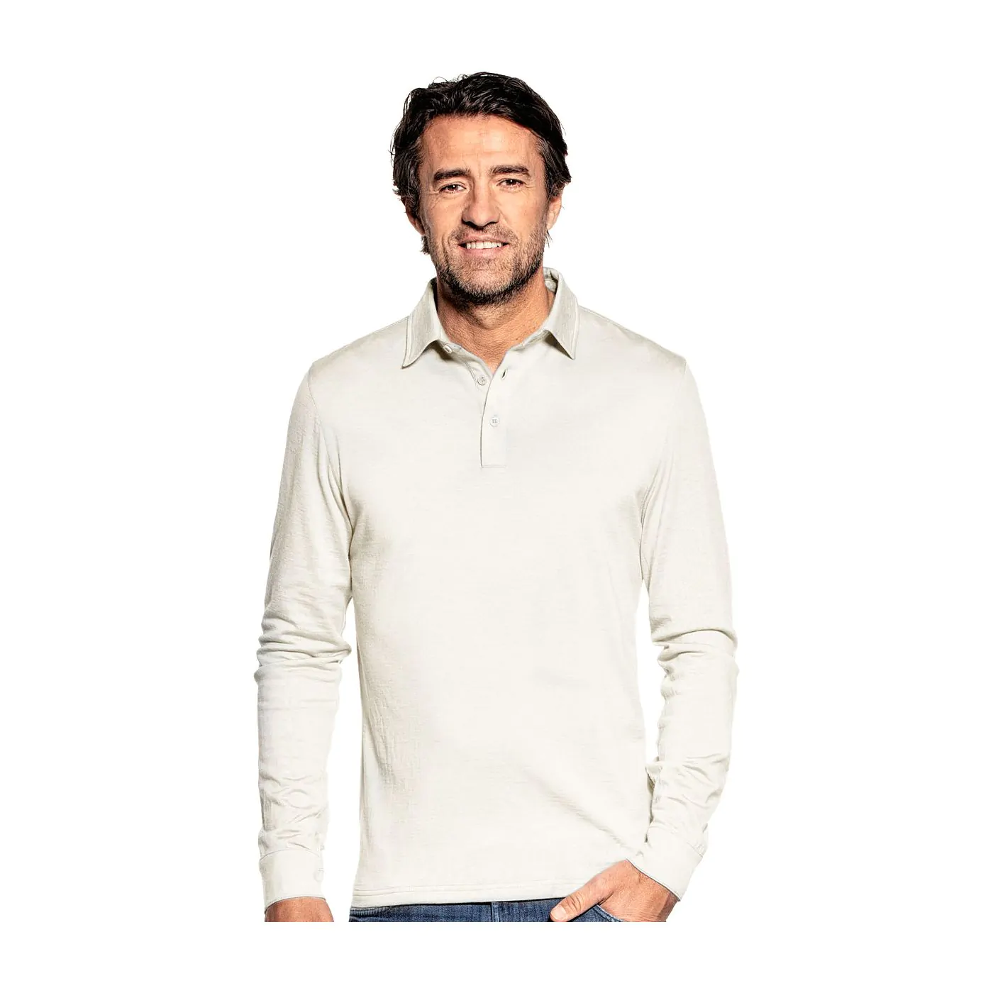 Men's Oh So Soft Luxe Long Sleeve V Neck Shirt – Stretch Is Comfort