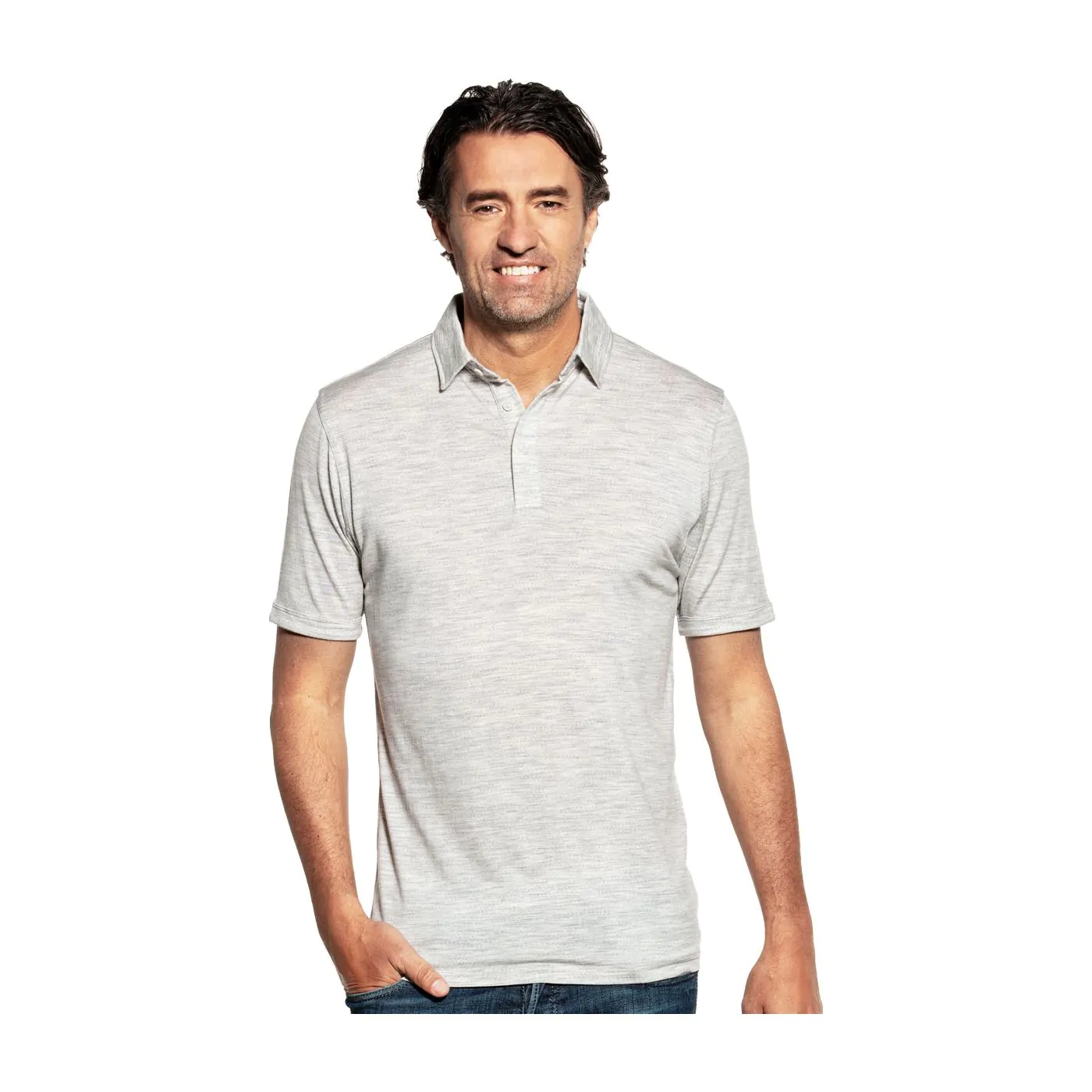 Joe Shirt Polo Short Sleeve Dover Grey