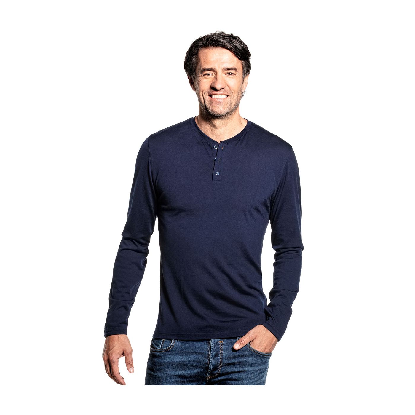 long henley shirt