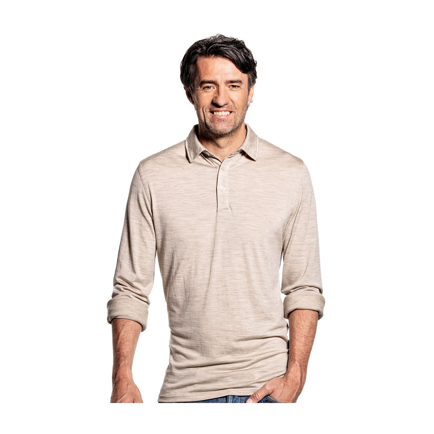 Polo long john clearance shirts
