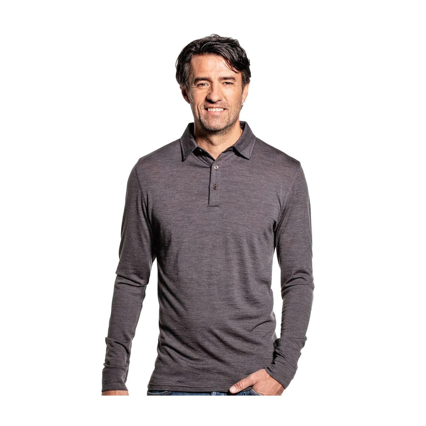 Shirt Polo Long Sleeve Interesting