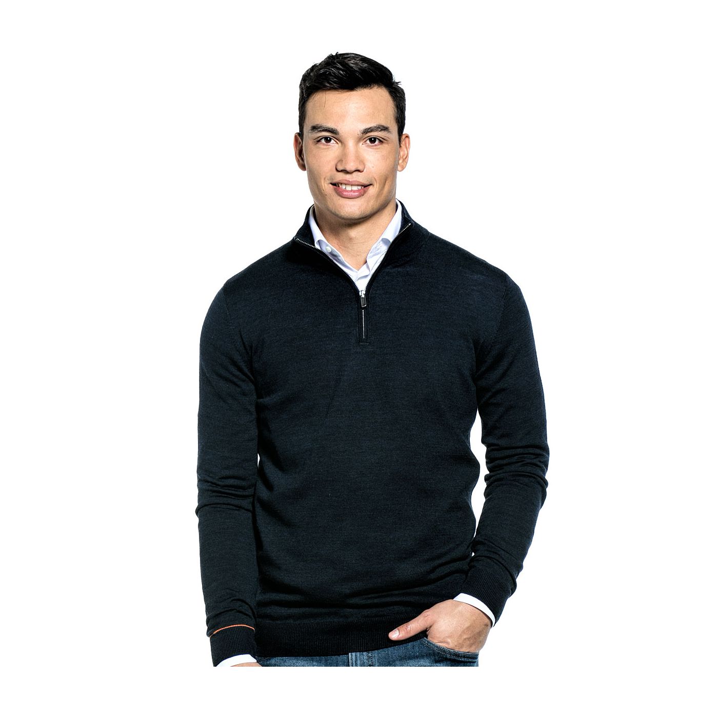 Joe Zip Extra Long True Navy