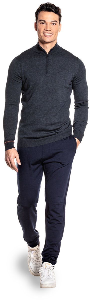 Joe Sweatpants Extra Long Navy Blue