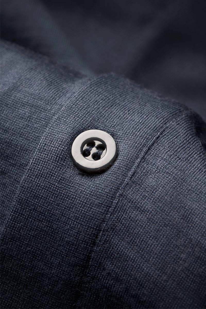 Joe Shirt Button Up Short Sleeve Dark Steel