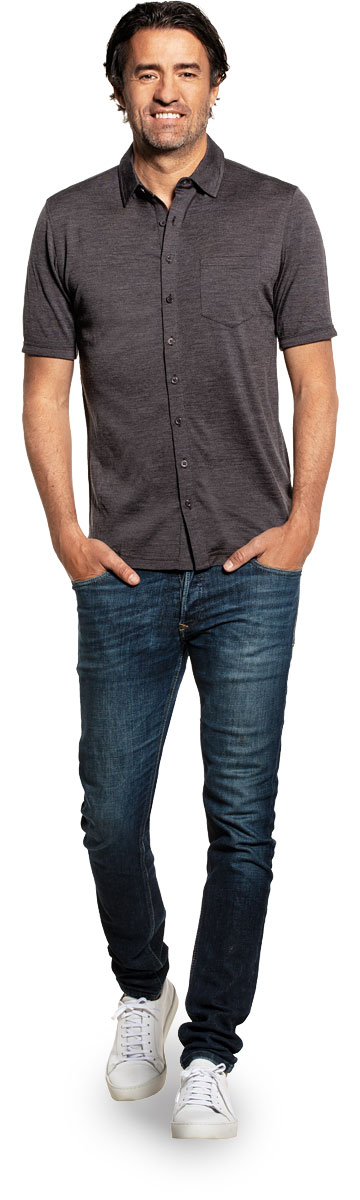 Joe Shirt Button Up Short Sleeve Interesting