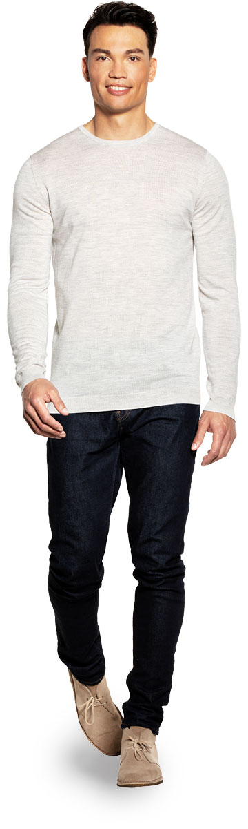 Classic Crew Extra Long Dover Grey