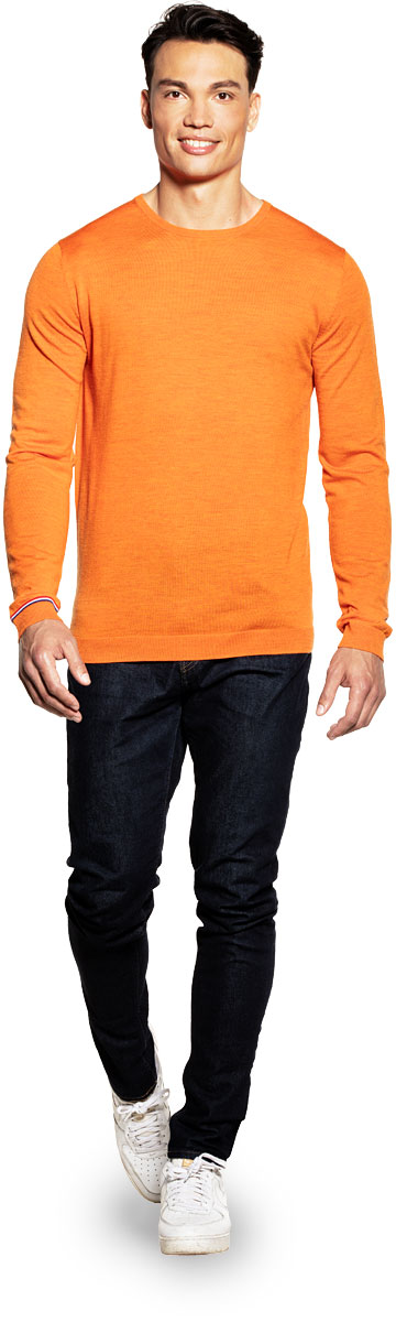 Classic Crew Extra Long Dutch Orange