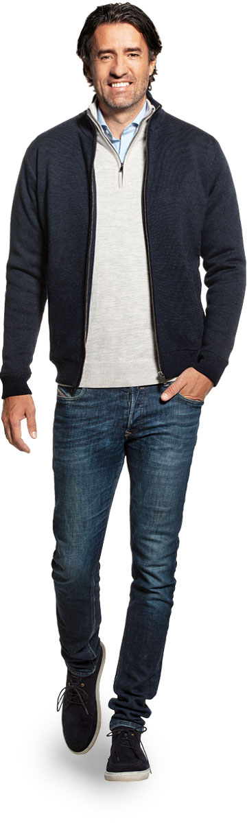 Joe jacket True Navy