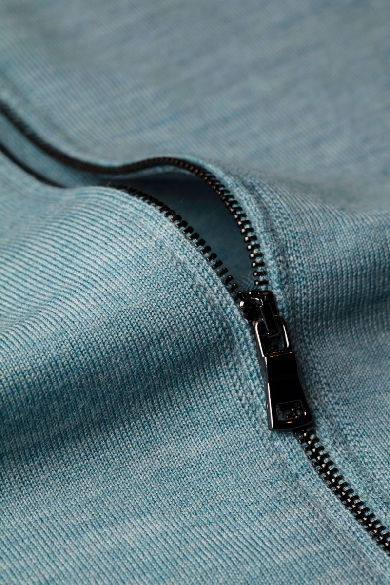 Riva Cardigan Zip Mythos Blue