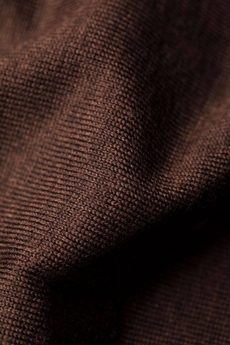 Riva Buttons Long Sleeve Pure Chocolate