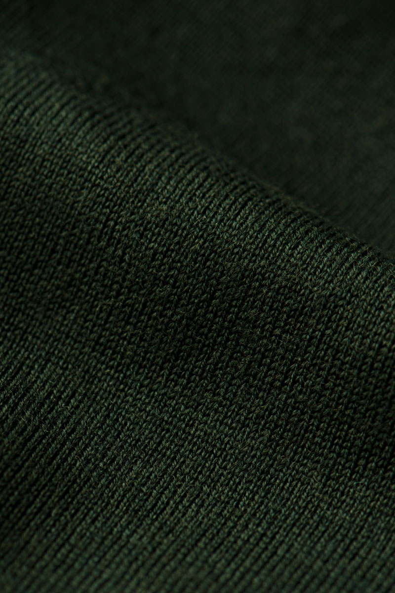 Riva Buttons Long Sleeve Very Dark Green