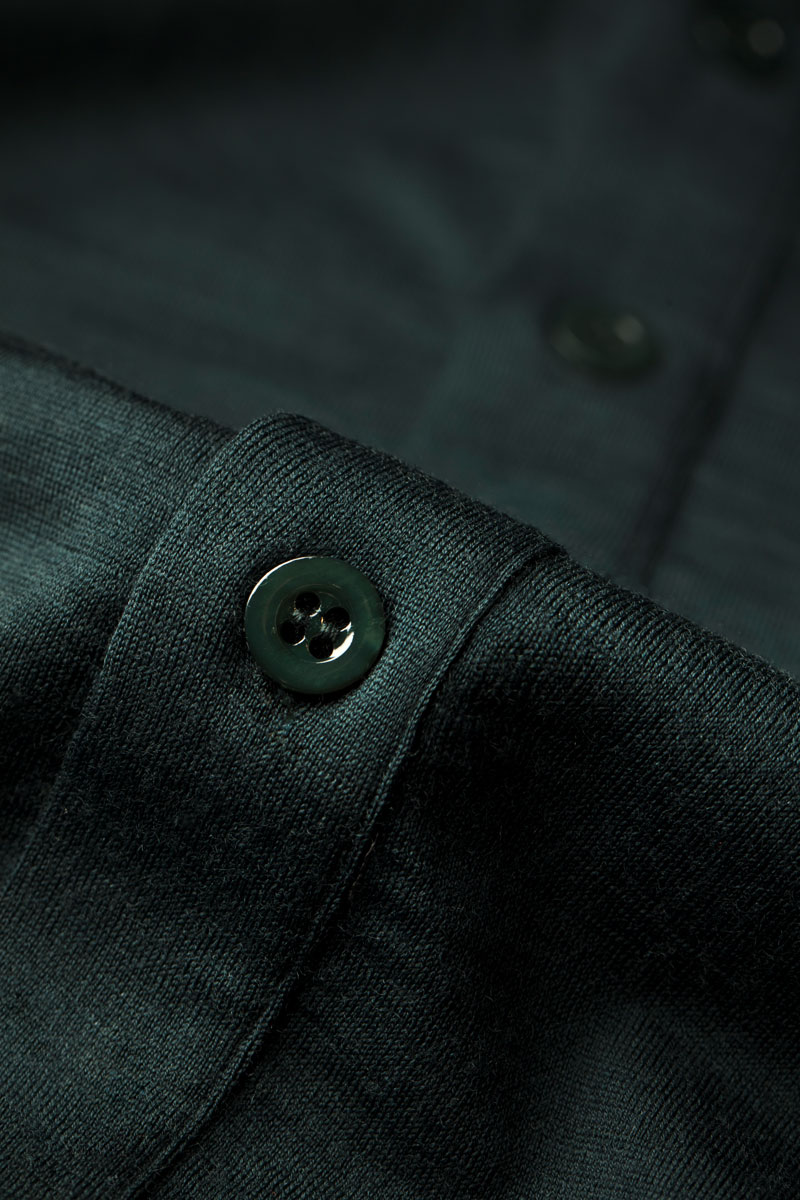 Joe Shirt Button Up Dark Green