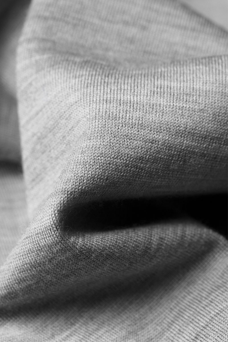 Joe Shirt V-neck Clear Grey