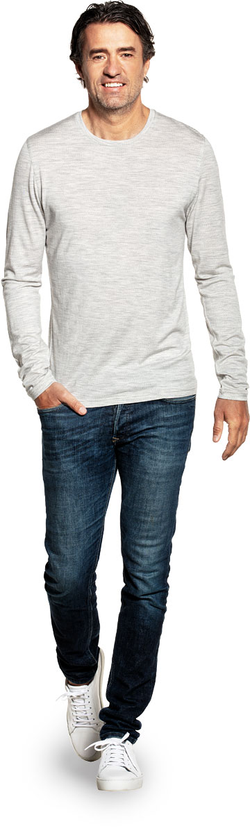Shirt Long Sleeve Dover Grey