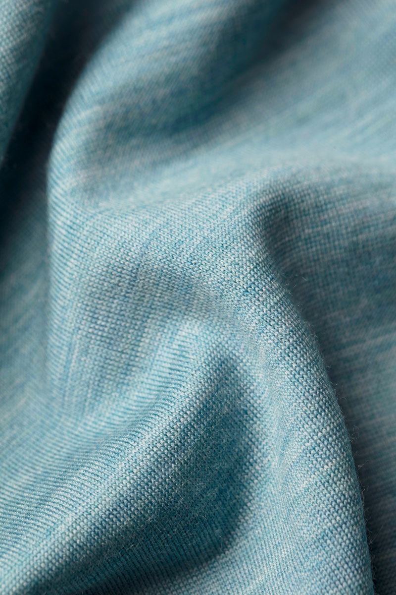Shirt Polo Long Sleeve Mythos Blue
