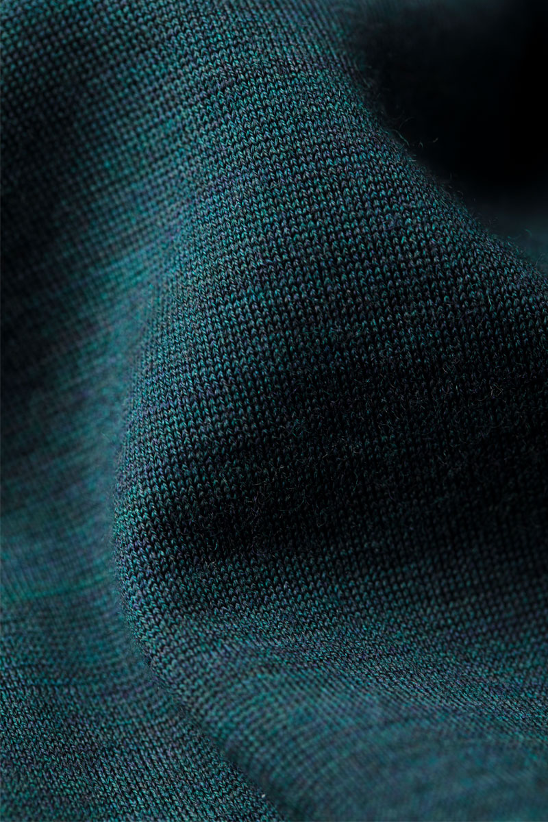 Shirt Polo Long Sleeve Proud Peacock