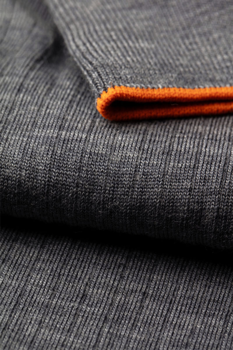 Joe Sock Rib Harvard Grey 3-Pack