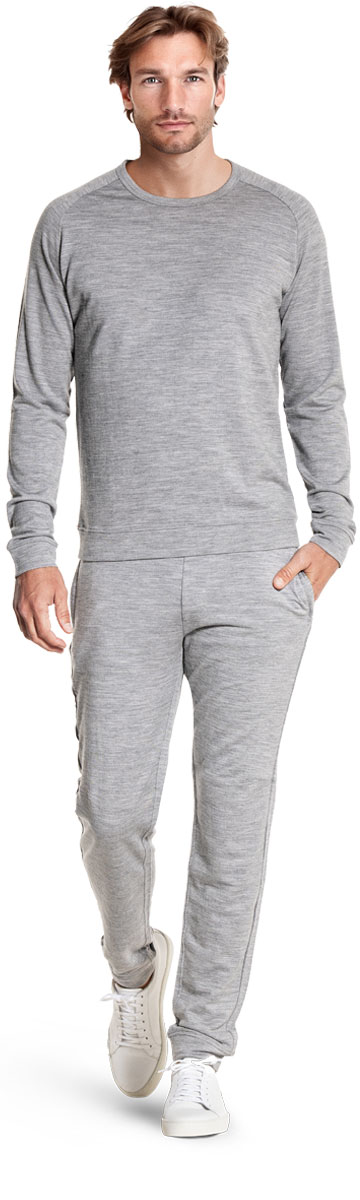 Joe Sweatshirt Mid Grey