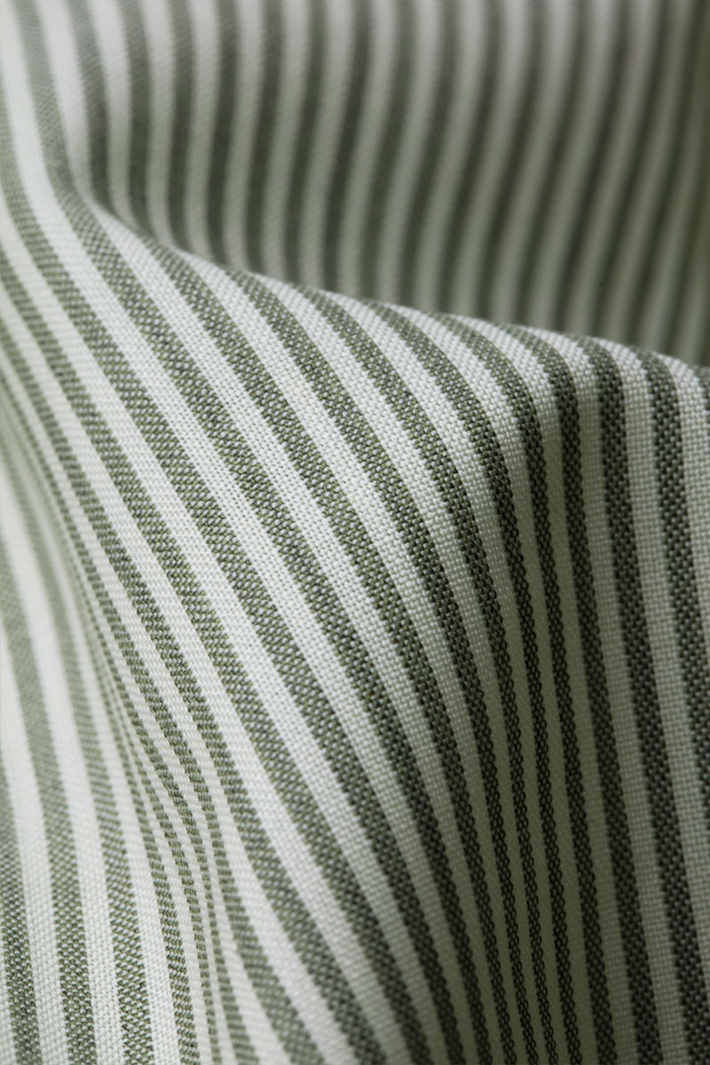 Joe Woven Shirt Stripe Kaki