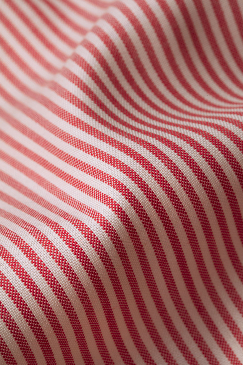 Joe Woven Shirt Stripe Red