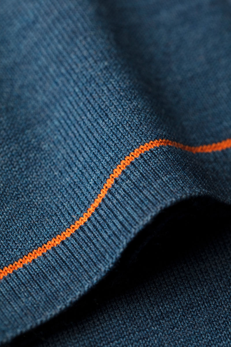 Joe Riva Scarf Federal Blue