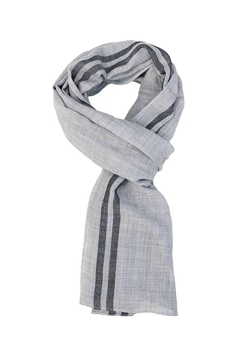 Joe Scarf Woven Grey