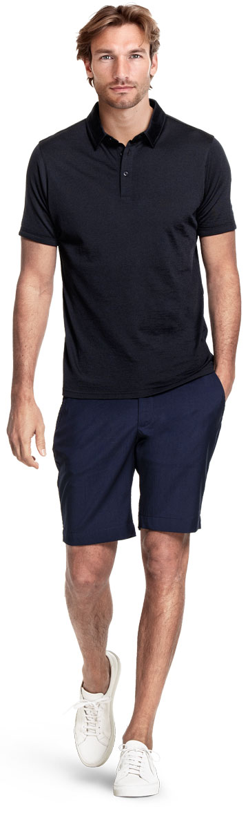Joe Shirt Polo Short Sleeve Very Dark Navy