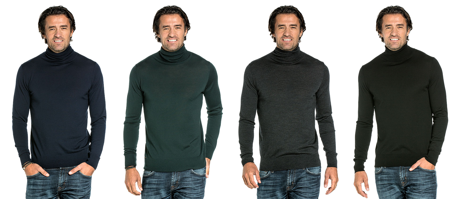 Rollkragenpullover für Herren kaufen Sie versandkostenfrei bei Joe Merino.
