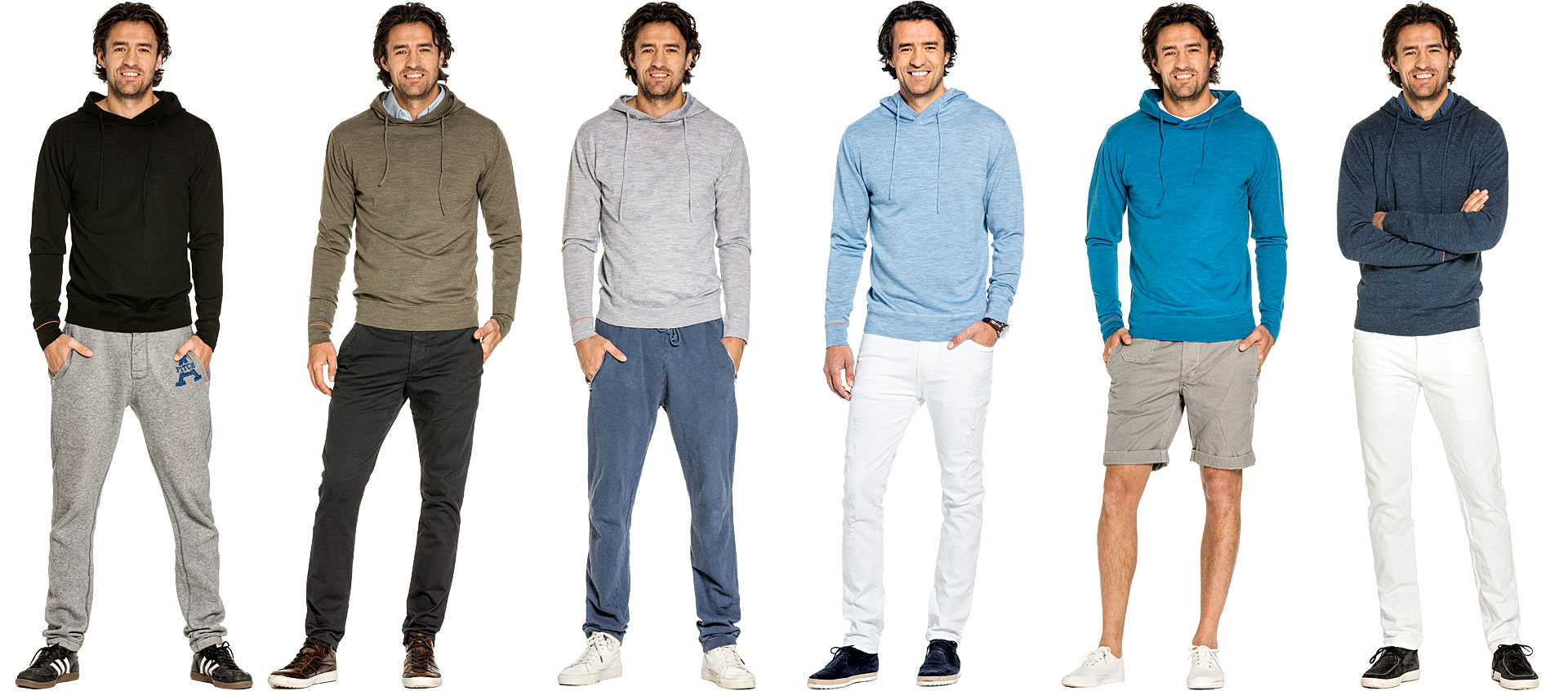 Hoodie von Joe Merino aus 100% Merinowolle: atmungsaktiv, komfortabel und stilvoll zugleich.