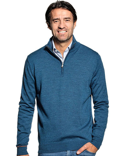 Mode Sweaters Wollen truien COS Wollen trui blauw casual uitstraling 