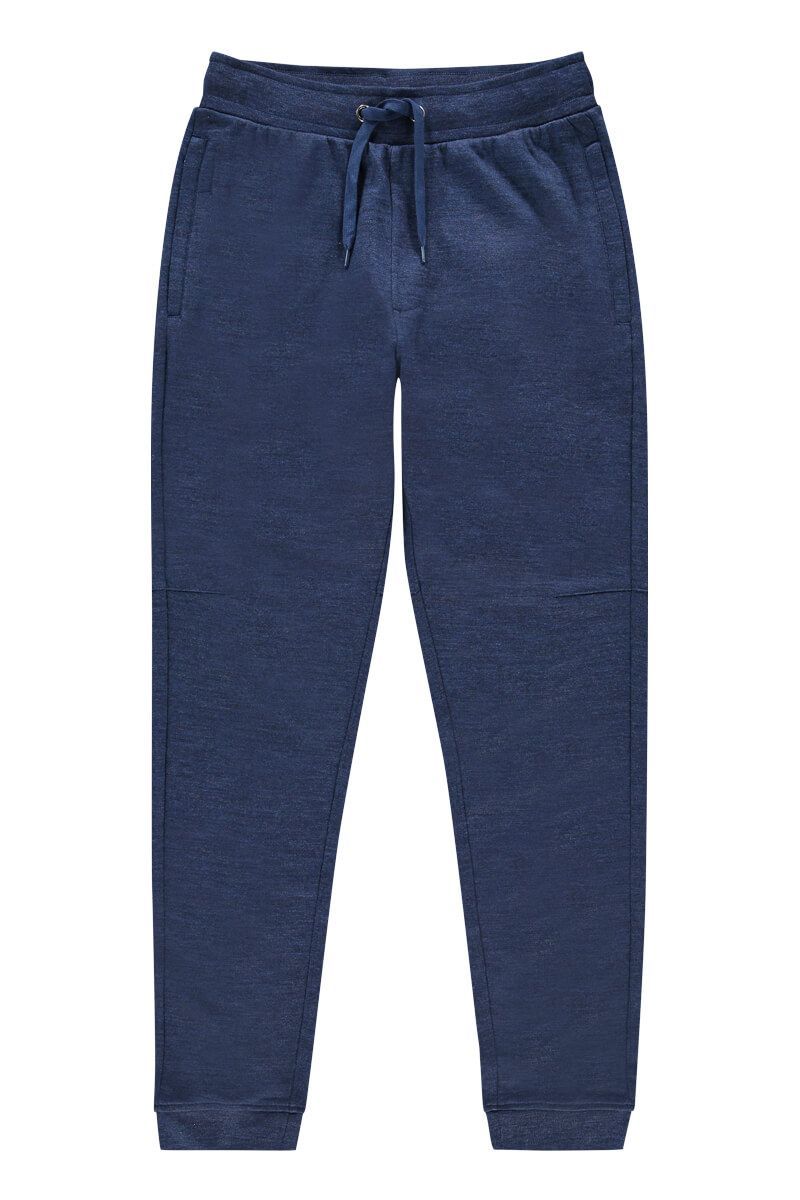 Sweatpants voor lange mannen in het blauw