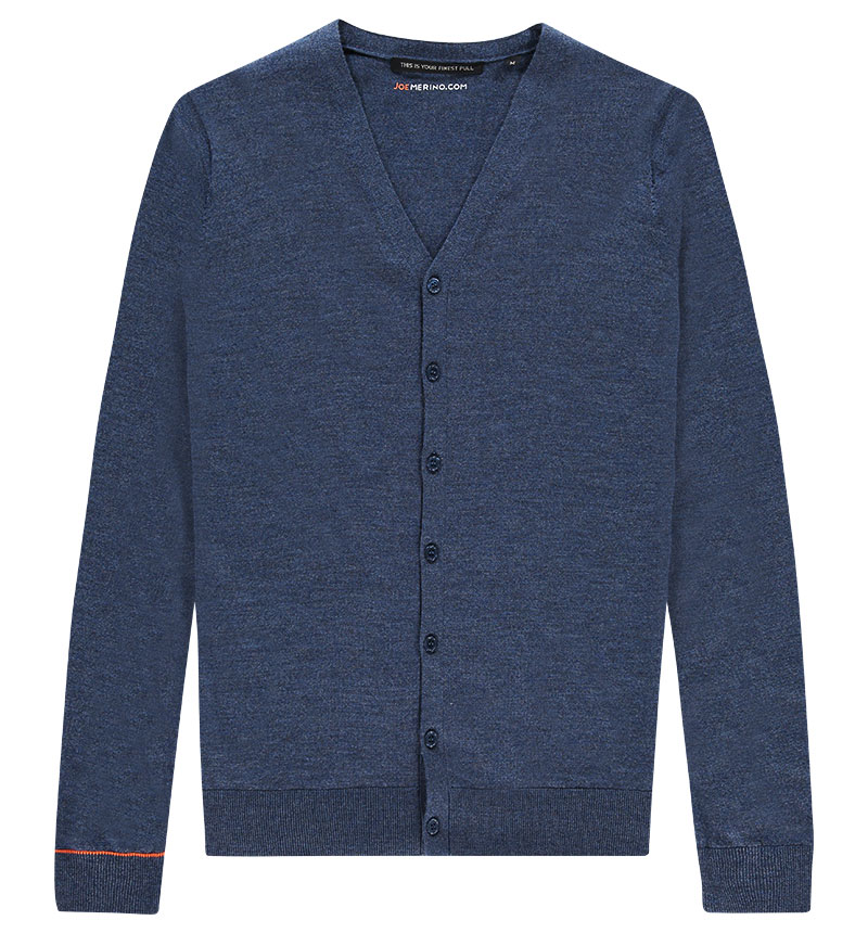 Wollen vesten voor heren - 100% luxe merino wol Joe Merino