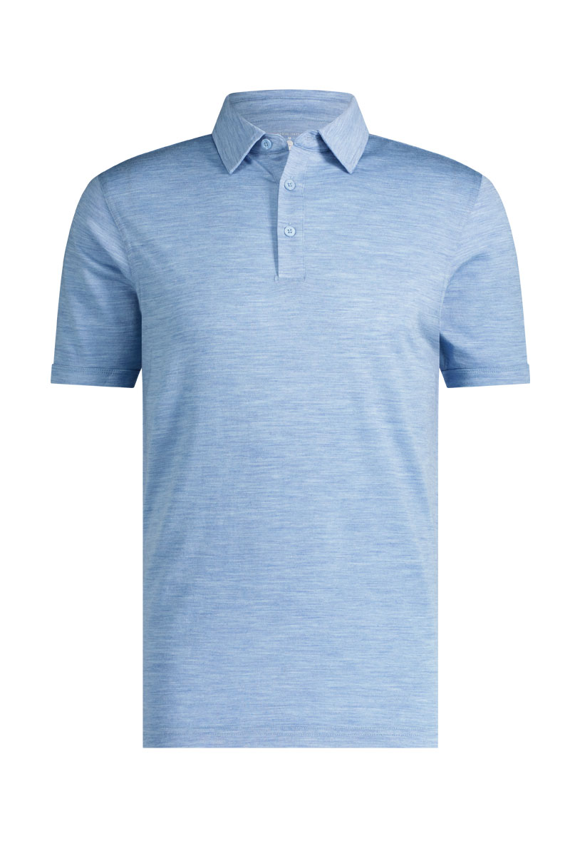 Joe Shirt Polo Short Sleeve Glacier Blue