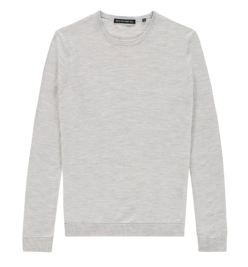 Hochwertige Geschenke für Männer: Extra langer Pullover mit Rundausschnitt