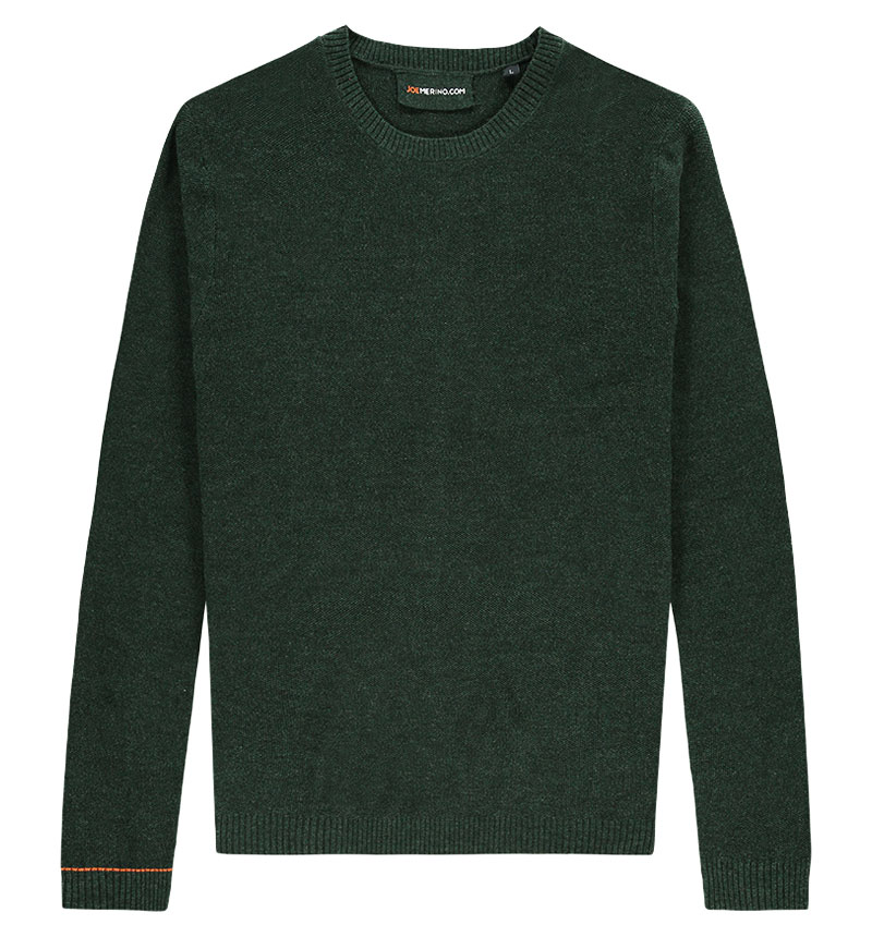 hochwertiges Geschenk für Männer: Wollpullover mit Rundausschnitt