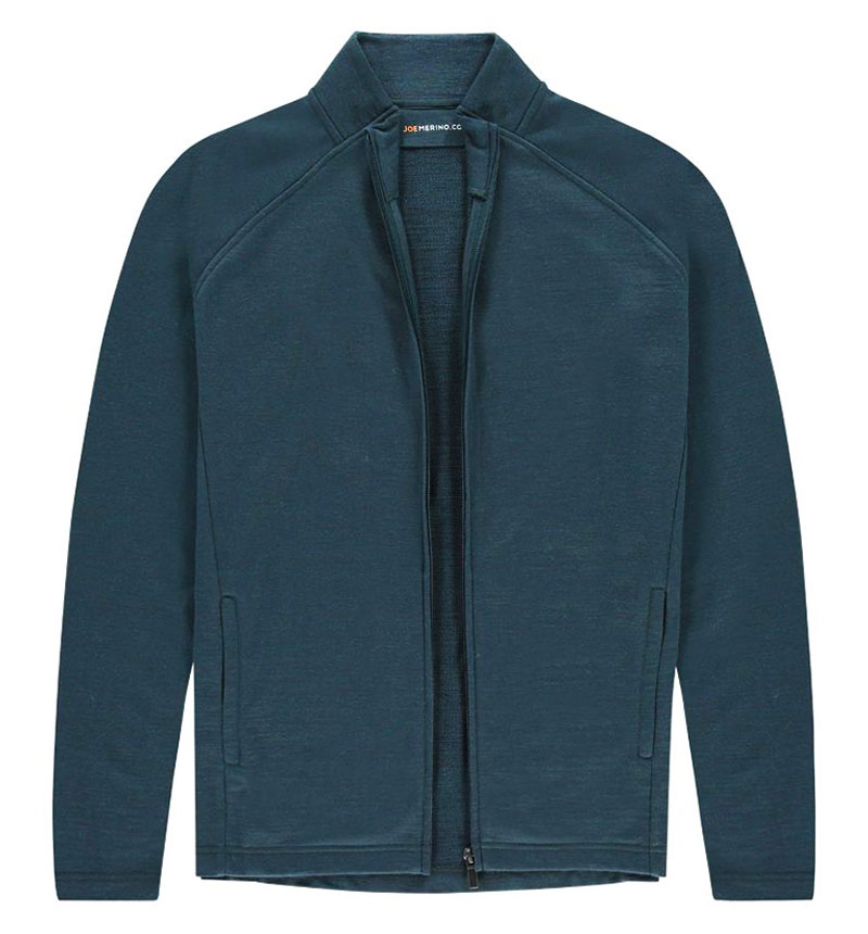Hochwertige Geschenke für Männer: Sweatjacke ohne Kapuze