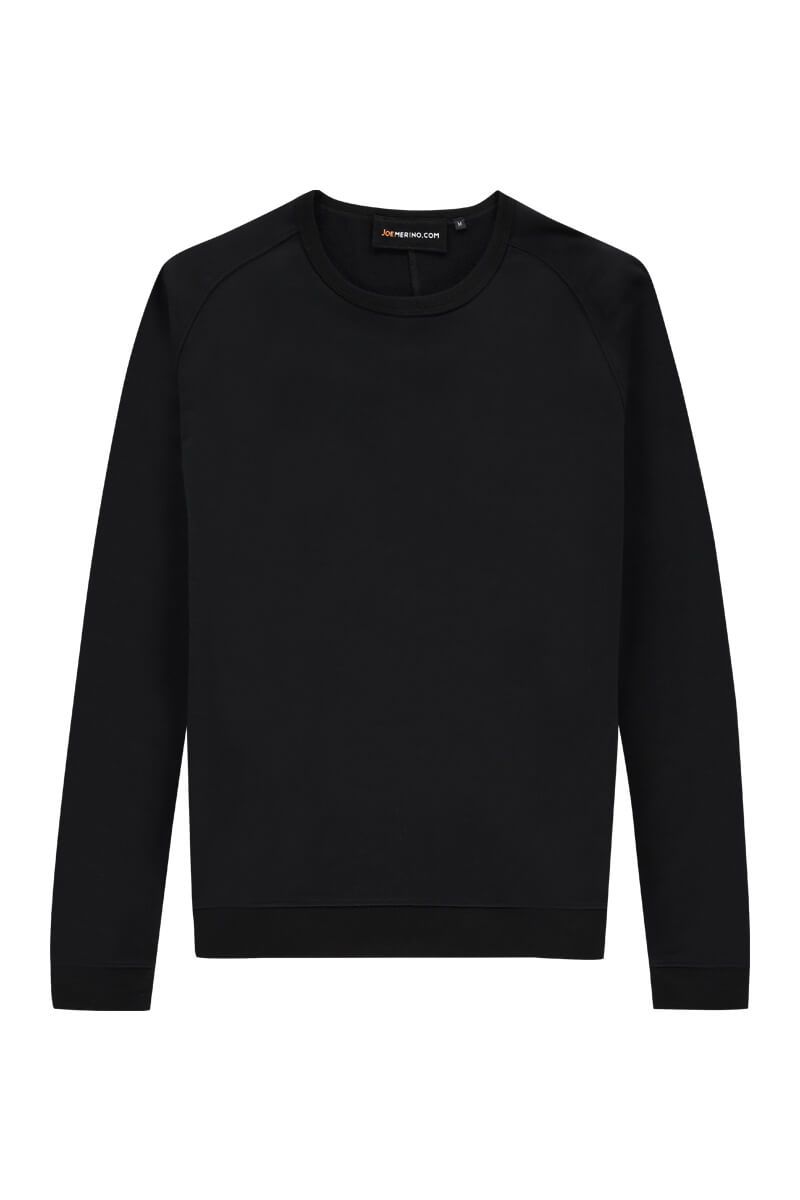 Freizeitkleidung Herren Sweatshirt schwarz