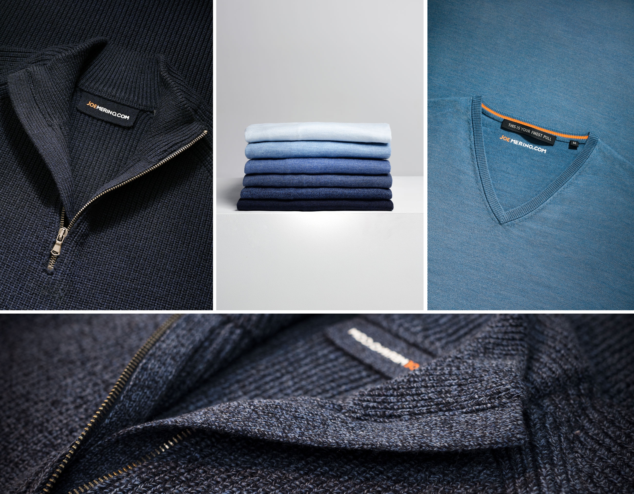 Luxe truien van merino wol