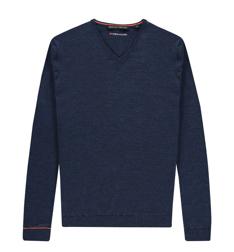V hals trui heren? Ervaar de luxe in 50 kleuren | Joe Merino Heren truien Dan denk ik aan